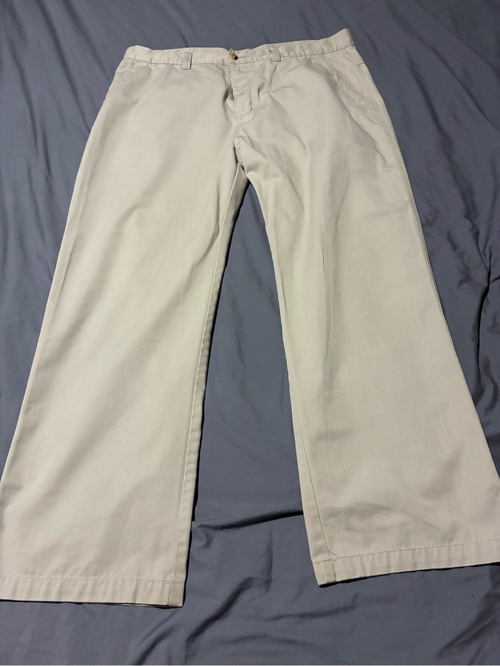 Mens vintage anchor blue chino / khaki pants  Sz: 40